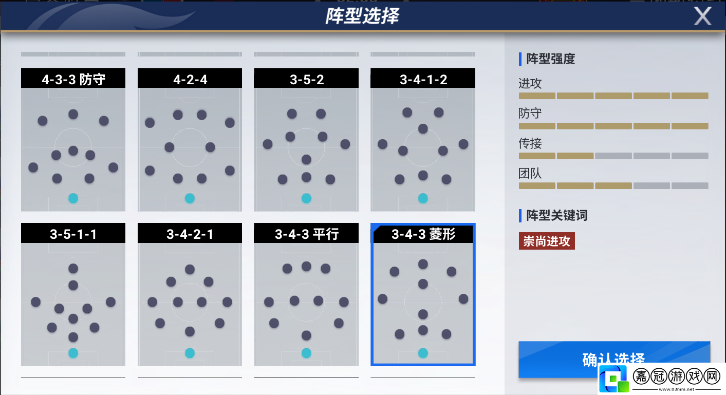 綠茵信仰哪些陣型厲害綠茵信仰常用戰(zhàn)術(shù)陣型推薦