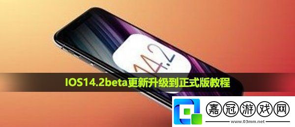 IOS14.2beta怎么轉正式版-IOS14.2beta更新升級到正式版教程