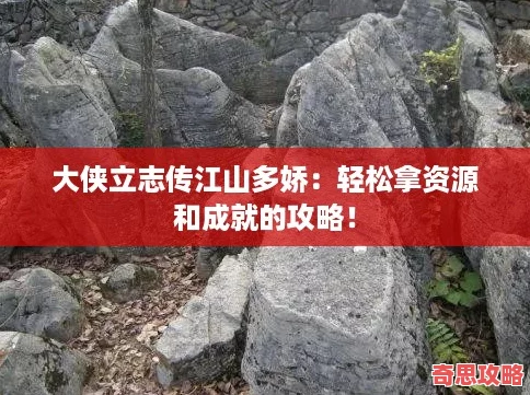 大俠立志傳江山多嬌：輕松拿資源和成就的攻略！