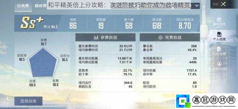 和平精英技巧攻略大全