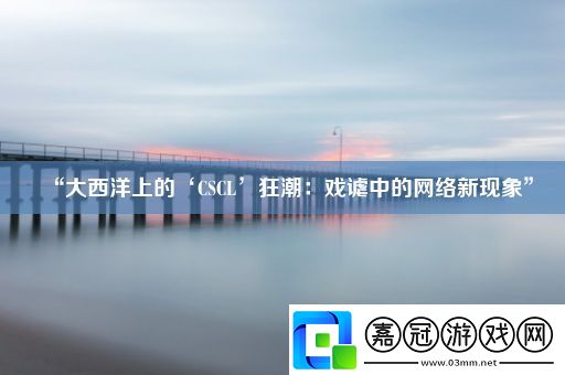 “大西洋上的‘CSCL’狂潮：戲謔中的絡新現象”