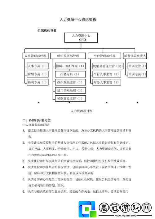 久產九人力資源最新消息：優化調整組織架構