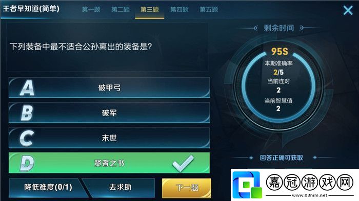 下列裝備中最不適合公孫離出的裝備是什么