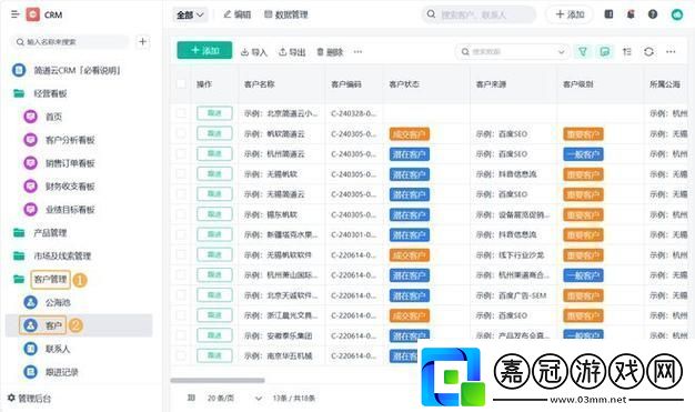 多功能CRM999助力企業(yè)數(shù)字化轉(zhuǎn)型