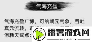 刀劍江湖路氣海充盈是什么效果避免在無關緊要的事情上浪費過多時間